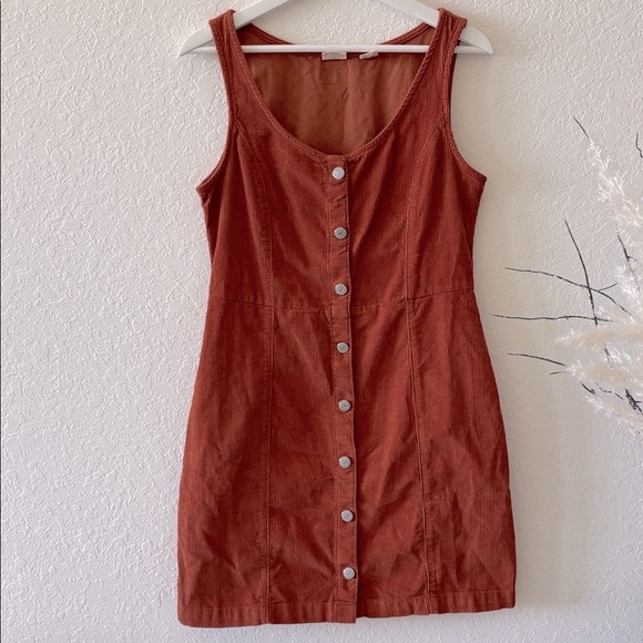Levi's Terracotta corduroy dress size S - Picture 1 of 11